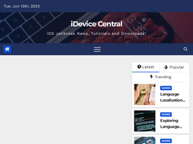 'idevicecentral.com' screenshot