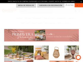'folletos.cantia.com.mx' screenshot