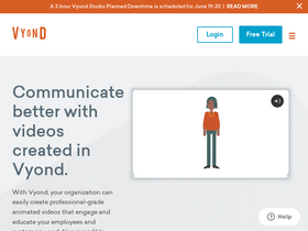 'vyond.com' screenshot