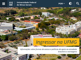 'ufmg.br' screenshot