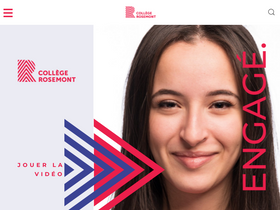 'crosemont.qc.ca' screenshot