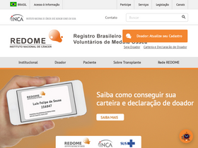 redome.inca.gov.br Traffic Analytics, Ranking & Audience [April 2025 ...