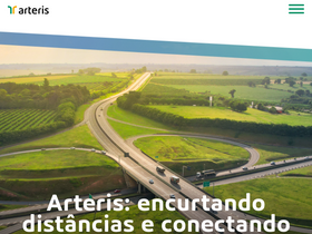 'arteris.com.br' screenshot
