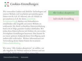'authentisch-italienisch-kochen.de' screenshot