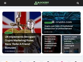 'blockzeit.com' screenshot