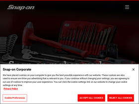 'kiatechinfo.snapon.com' screenshot