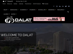 'dalat.org' screenshot