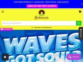 'soultanicals.com' screenshot