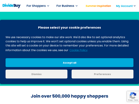 'dividebuy.co.uk' screenshot