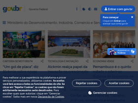 'mdic.gov.br' screenshot