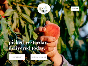 'goodeggs.com' screenshot