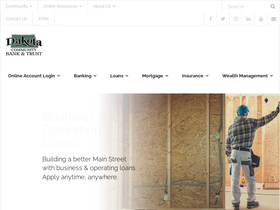 'dakotacommunitybank.com' screenshot