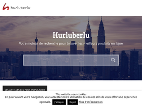 'hurluberlu.net' screenshot