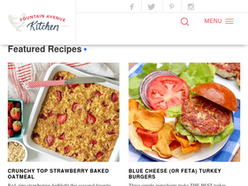 'fountainavenuekitchen.com' screenshot