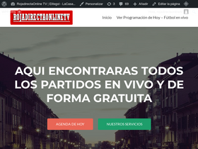 'rojadirectaonlinetv.net' screenshot