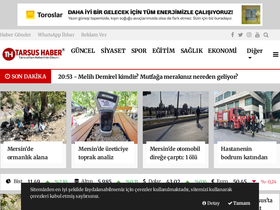 'tarsushaber.com' screenshot