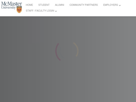 'oscarplusmcmaster.ca' screenshot