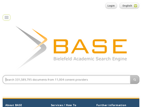 'base-search.net' screenshot