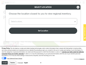 'carshop.com' screenshot