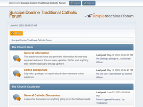 'suscipedomine.com' screenshot