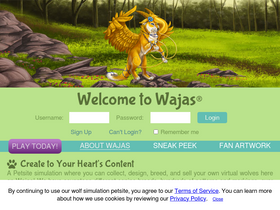 'wajas.com' screenshot