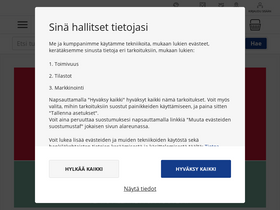 'jysk.fi' screenshot
