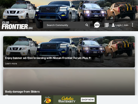 'clubfrontier.org' screenshot