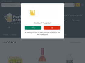 parkslopebeer.com homepage screenshot