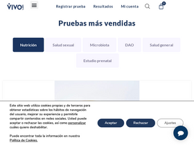 'vivolabs.es' screenshot