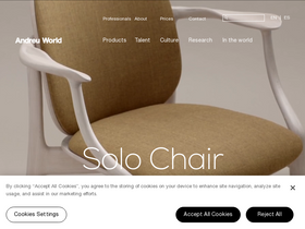 'andreuworld.com' screenshot