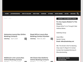 'safaribay.net' screenshot