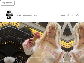 hotmodelsex.life homepage screenshot