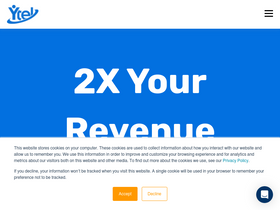 'ytel.com' screenshot