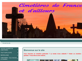 'landrucimetieres.fr' screenshot