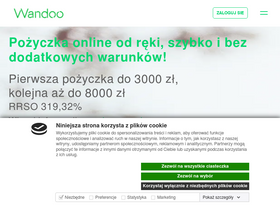 'wandoo.pl' screenshot