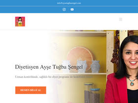 'aysetugbasengel.com' screenshot