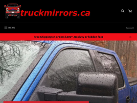 truckmirrors.ca homepage screenshot