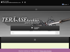 'teraasekeskus.com' screenshot