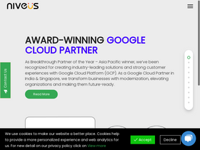 'niveussolutions.com' screenshot