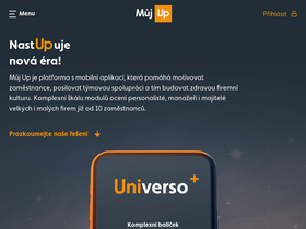 'mujup.cz' screenshot