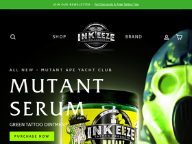 'inkeeze.com' screenshot
