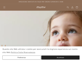 mumy.store homepage screenshot