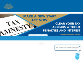 'zra.org.zm' screenshot