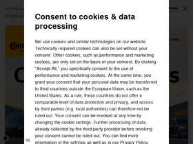 'continental-tires.com' screenshot