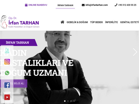 'irfantarhan.com' screenshot