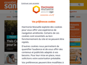 'essentiel-sante-magazine.fr' screenshot