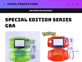 pixelperfectionmr.com homepage screenshot