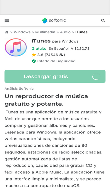 itunes.softonic.com