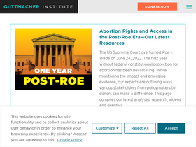 'guttmacher.org' screenshot