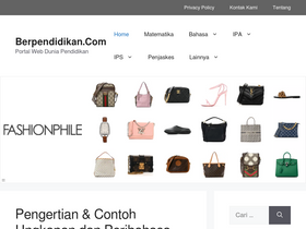 'berpendidikan.com' screenshot